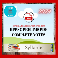 Hppcs Detailed Complete Mains PDF Notes